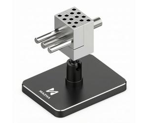 Dickly Handheld Vise Fixture Mini Desktop Tabletop Clamp Model with Aluminum Alloy Construction and Easy Storage Suitable for Model Building
