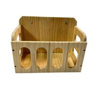 Dickly Hay Feeder Made of, Grass Dispenser, Feeding Manger, Feed Holder for Small Animals, for Guinea Pigs