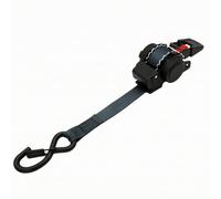 Dickly Heavy-Duty Retractable Ratchet Straps | fast-release Red Button, Ratchet securing strap Straps Polyester strapping, for Trucks, Trailers, Truckers, Movers