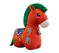 Dickly Horse Holder - for Chinese New Year, 2026, Toy, Dark Green Red 15cm
