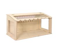 Dickly Incubator for Chicks, Hamster Cage, Small Chicken Coop, Quail Nest, Cage for Chicks, 40cmx30cmx30cm