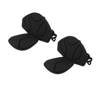 Dickly Inflatable Boat Seat With Thick EVA Foam Padding Stitched Edge Binding Adjustable Straps For Kayak Paddleboard Marine Use Outdoor Recreation