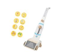 Dickly Kids Vacuum Cleaner Toy Supplies Pretend Play for Girls Boys Age 3+ Educational Toy, White