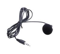 Dickly Lapel Clip on Mike Wired Replacement Practical for Laptop PC Widely Use Easy Installation 3.5 mm Mic Mini Mike
