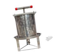 Dickly Large Honey Press, Wine Making Accessories, Multi-purpose Crusher, Fruit Wine Press for Juice, Vinasse, 1 Filtration Mesh