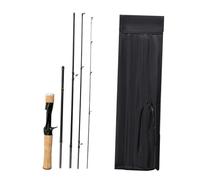 Dickly Lure Fishing Rod with 5 Piece Design, Ideal for Walleye And Trout in Various Waters, A