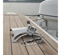 Dickly Marine Engine Component Outboard Steering Damper Bracket Assembly Friction Adjuster With Complete Mounting Hardware Suitable for fishing boats small craft coastal cruising