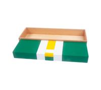 Dickly Math Cube Toys, Sensorial Materials Interactive Learning, 3D Puzzle Teaching Aids, Wood Blocks for Toddlers, Kids, 42.6x15.6x5cm