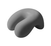 Dickly Memory Foam Headrest for Neck, Non Slip Desk Sleeping Pillow with Armrest Functionality, Dark Gray