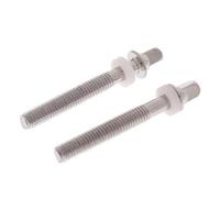 Dickly Metal Drum Tension Rods And Bolts Kit for Music Lovers, 6 Pcs