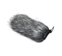 Dickly Mic Furry Wind Cover Pop Fliter Convenient Use Windproof Wind Shield Wind Screen for Indoor Outdoor Interview Journalists, 16CM