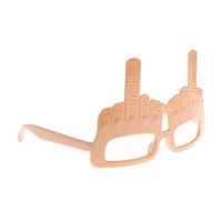 Dickly Middle Finger Sunglasses Funny Glasses for Party Novelty The, Nude, as described