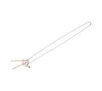 Dickly Mini Crochet Hook for on The Go with Cover, Tiny Lamb Marker Buckle with Marker Buckle for