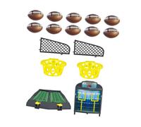 Dickly Mini Desktop Arcade Rugby Game, Rugby Throwing Game, Tabletop for Classroom Birthday