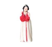 Dickly Miniature Figure of A Chinese Lady in 1:64 Scale - Cute, Traditional And Charming Resin Model for Fairy Gardens, Dollhouses And More.