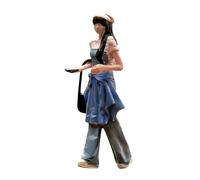 Dickly Miniature Figure of A Girl in 1:64 Scale, Painted Mini-figure, Ornament, Tiny Diorama, Model Railway, Architectural Models, Layout Prop