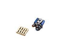 Dickly Miniature Micro Engine Model Motor Accessory Garage Assorted Tray Decorative Object Re- Workshop Suitable for Exhibition Collection Model, blue