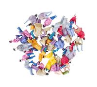 Dickly Miniature Train People Pack - 50 Assorted Figures in HO Scale