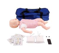 Dickly Model of The Respiratory Obstruction Model for Respiratory Tract, Infarction Emergency Internship Replaceable Lung Bag Training Professional Aid