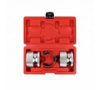 Dickly Motorcycle Socket Wrench Dedicated Split Loop Service Implement with Molded Carry Case Heavy Duty Metal Components Knurled Grip Surface for Enhanced