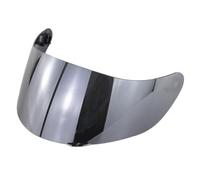Dickly Motorcycle Visor Clear Replacement Lens K3SV SM955S Helmet Polyurethane Material Aerodynamic Curved Shape Glossy Surface Enhanced Road Visibility, Silver, color to 6
