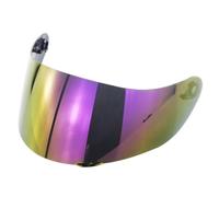 Dickly Motorcycle Visor Clear Replacement Lens K3SV SM955S Helmet Polyurethane Material Aerodynamic Curved Shape Glossy Surface Enhanced Road Visibility, Multicolor, Colorful