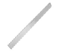 Dickly Neck Ruler, Notched Straight Edge Luthier Tool, Professional Metal Measuring Tool for Acoustic Guitars