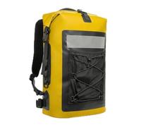 Dickly Outdoor Waterproof Pack Dry Backpack Rucksack Daypack With Closure And Elastic Bungee Cord PVC Mesh And Comfort Padding suitable for hiking travel commuting day trips, Array, Yellow