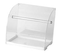 Dickly Parrot Stand with Extendable Shelf, Portable Activity Toy for The Desk, Training Toy