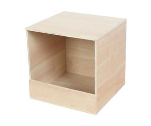 Dickly Pigeon Bird Breeding House Wooden Parakeet Nest Cockatiel Nesting Solution Material Suitable for Canary Finch Budgie Pet Care, Large