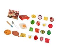 Dickly Pizza Party Toy, Playset, Ornament, Playset, Cutting, Playing, Eating, Toys for Kids