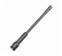 Dickly Pneumatic Ratchet Wrench Impact Socket Set Deep Socket Kit Steel Polished Finish Long Reach 12.5 mm Drive Suitable for tire Service Vehicle, 8mm X 128mm