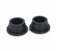 Dickly Pool Ladder Plug Rubber Stopper Universal End Cap Snug Fit Material Replacement Part for Easy Installation Suitable for Pool Repairs Home Swimming Areas, Black