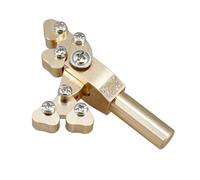 Dickly Portable Universal Fret Press for Musical Instruments, Fits Various Fret, 4.6x6.2cm Installation Tool, Luthier's Tool