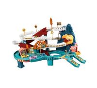 Dickly Race Track Playset Vehicles Construction Play Set Toy Car Ramp Track for Preschool, Dinosaur