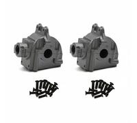 Dickly Rc Vehicle Components Aluminum Differential Case Gearbox Housing Transmission Cover Upgrade Replacement Protection Suitable for competitive practice casual driving tuner meets, Titanium