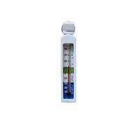 Dickly Refrigerator Thermometer Dial Gauge Suction Cup Freezer Thermometer Fridge Temperature Construction Mechanical Suitable for households office break rooms grocery coolers, 810 English