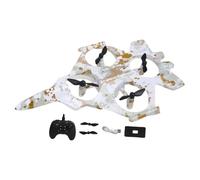 Dickly Remote Controlled Foam Airplane EVA Plane 6 Channels Portable, Crash Outdoor Model Airplane RC Glider, 1 Battery