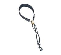 Dickly Saxophone Neck Strap Sax Strap,Sturdy,Soft,Instrument Accessories,Professional with Hook for Alto Tenor Saxophone Soprano, Black
