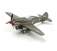 Dickly Scale Aircraft Collector P-40 Fighter Model Glue Assembly Suitable for hobby display teenager collector shelf decoration, Flying Tigers 23rd