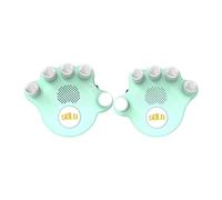 Dickly Set of 2 Kids Piano Finger Trainers, Finger Posture Improver, Ergonomic And Professional Piano Learning Tool, Green