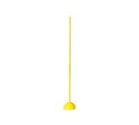 Dickly Soccer Post Base Set, Football Sign Pole with Base, Corner Flag Pole, Soccer Agility Poles for Rugby Football Training, 1 meter