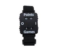 Dickly Sports Accessories for Women And Men: Score Counter Wristband, Scoreboard for Tennis, Baseball And Other Sports in The Stadium, Black