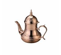 Dickly Stainless Steel Teapot Coffee Pot Kettle Server with Graceful Spout and Balanced Handle Polished Surface and Decorative Accents Suitable for Traditional Rituals Celebrations Banquet Decoration