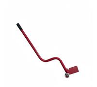 Dickly Tire Dismounting Lever Heavy Duty Tire Tool Long Handle Steel Lever Roller Assist Smooth Controlled Lift Suitable for heavy trucks forklifts maintenance facilities