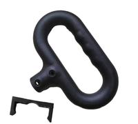 Dickly Trailer Handle Assembly Replacement Handle Repair Set with Ergonomic Grip and Fixing Clip Build Suitable for Camping Trips Utility Wagons Park Walks, Style to 4