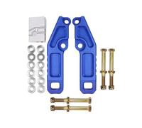 Dickly Trailer Hitch Adapter Heavy Duty Tow Hook Attachment Point Lightweight Yet Strong Aluminum Bracket With Hardware Designed For Reliable Recovery, Blue