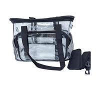 Dickly Transparent with Large Capacity, with Carrying Handle, Professional, for Women And Men, Adjustable Shoulder Strap
