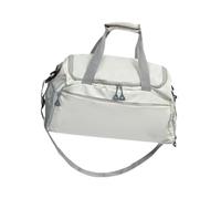 Dickly Travel Bag, Portable Carry-on Bag for Overnight Use, for Fitness, Business Trips, White