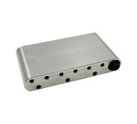 Dickly Tremolo Block Replacement Part, Stainless Steel, Practical Bridge Block for 6-string Electric Guitars, Stainless steel